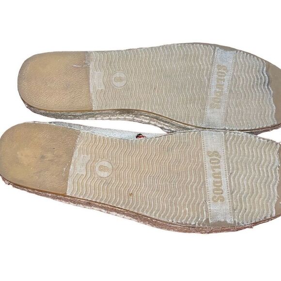 Soludos Embroidered Swimmer Espadrilles in a size 8 - Picture 8 of 10